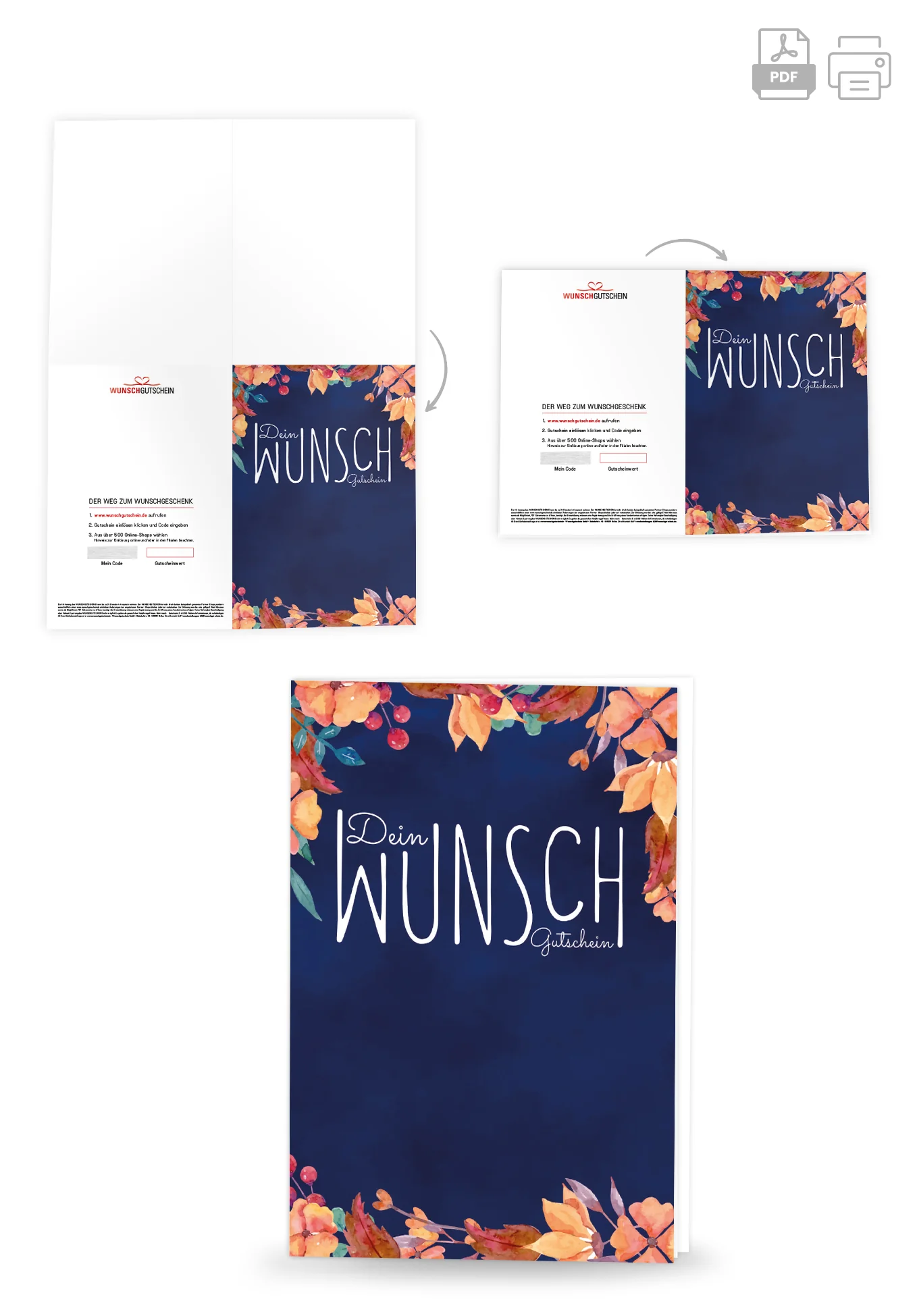 Dein Wunschgutschein - Blätter - Image 4
