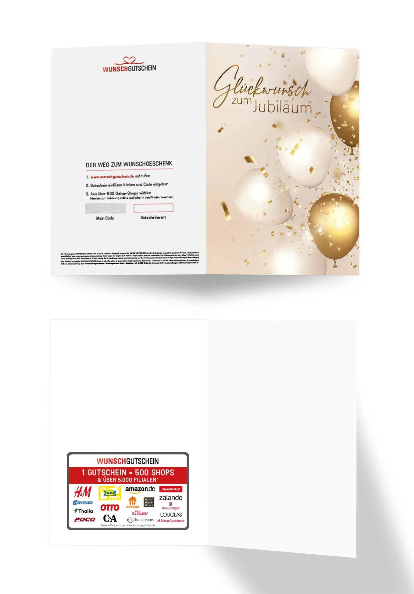 Glückwunsch zum Jubiläum - Gold - Image 3